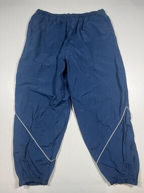 Skilcraft Track Pants Mens Large Blue Mesh Lined Reflective Nylon PTU Athletic